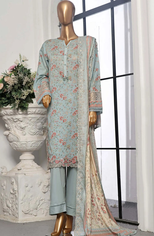 SADABAHAR Cutwork Embroidered Lawn Collection 2024 - SCEL 06