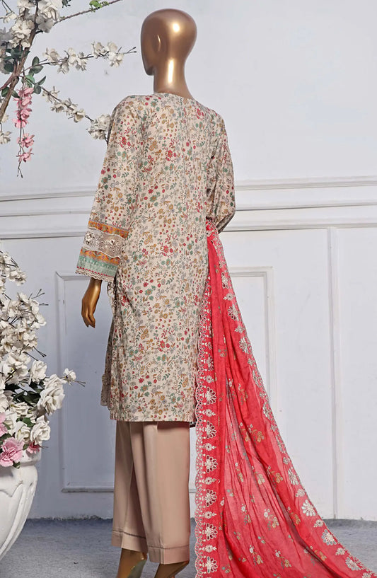 SADABAHAR Cutwork Embroidered Lawn Collection 2024 - SCEL 07