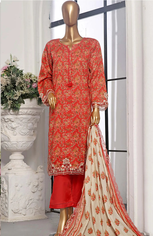 SADABAHAR Cutwork Embroidered Lawn Collection 2024 - SCEL 08