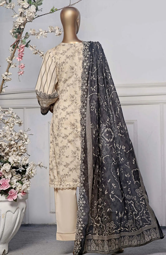 SADABAHAR Cutwork Embroidered Lawn Collection 2024 - SCEL 09