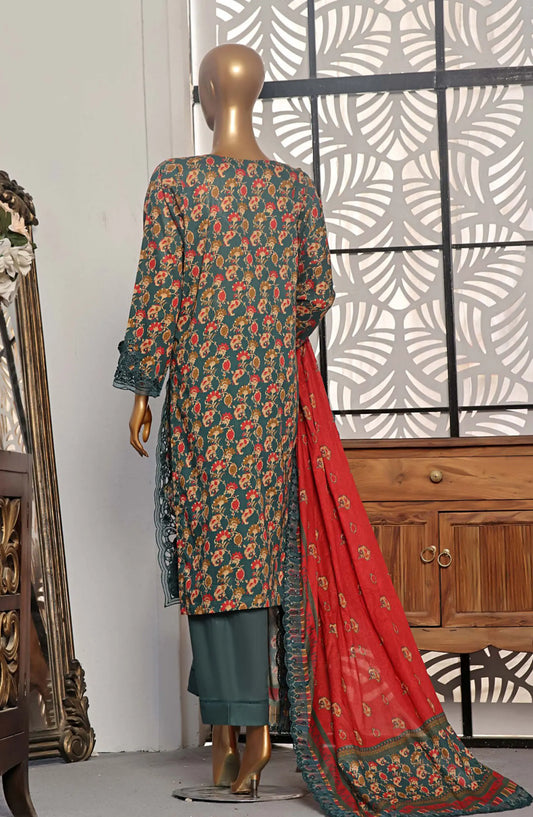 SADABAHAR Cutwork Embroidered Lawn Collection 2024 - SCEL 10