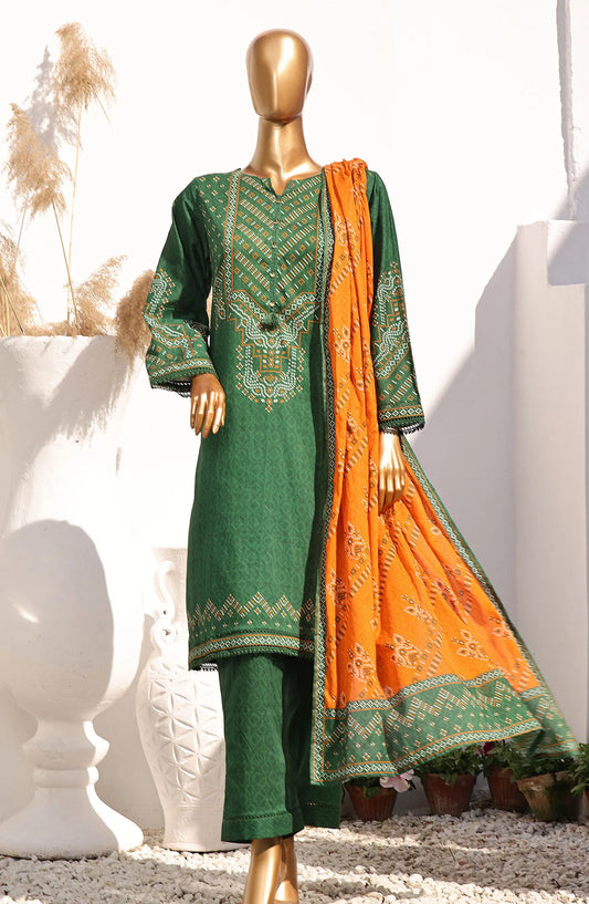 SADABAHAR CHUNRI 3Pcs Printed Co-ords Lawn Collection 2024 - SCPC-02