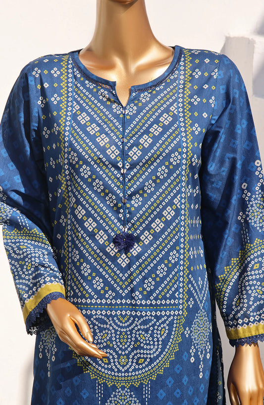 SADABAHAR CHUNRI 3Pcs Printed Co-ords Lawn Collection 2024 - SCPC-03