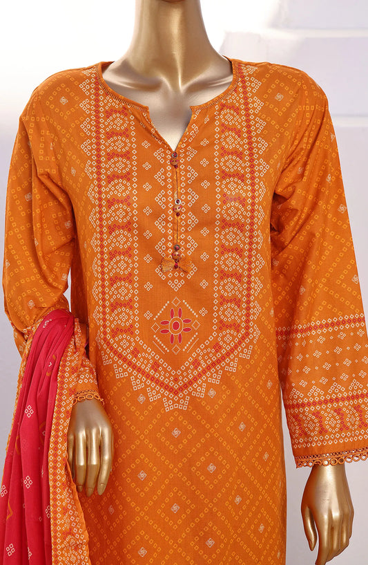 SADABAHAR CHUNRI 3Pcs Printed Co-ords Lawn Collection 2024 - SCPC-04