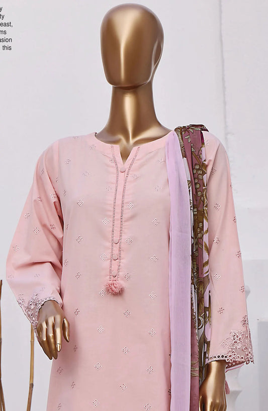 Sadabahar Cutwork Solid Stitched Collection 2024 - SCS 01