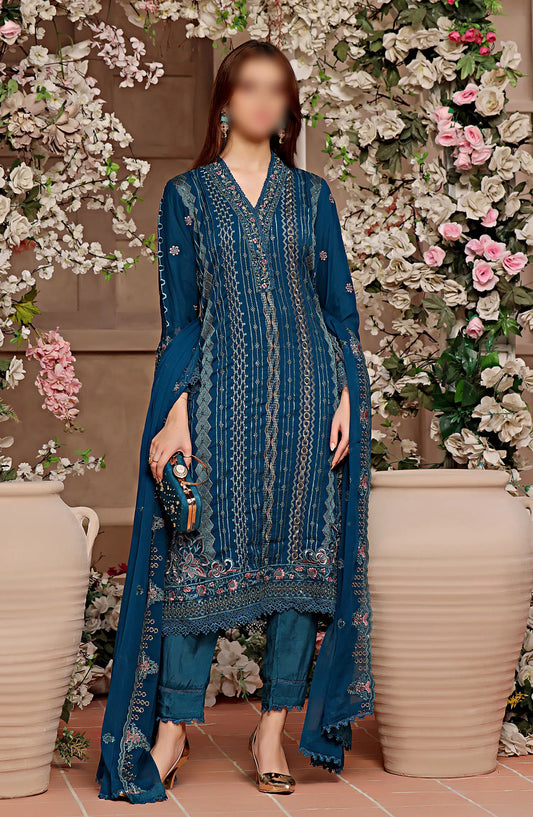 Guzel Hazel Formal 3 Piece Stitched Collection - SERENITY