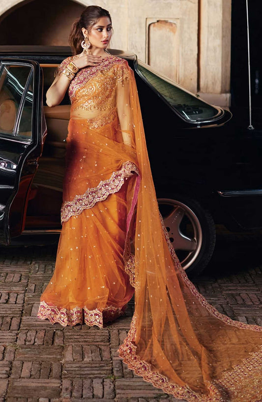 Qalamkar Shaadmani Luxury Formals Unstitched Collection 2024 - SH 02 Raniya