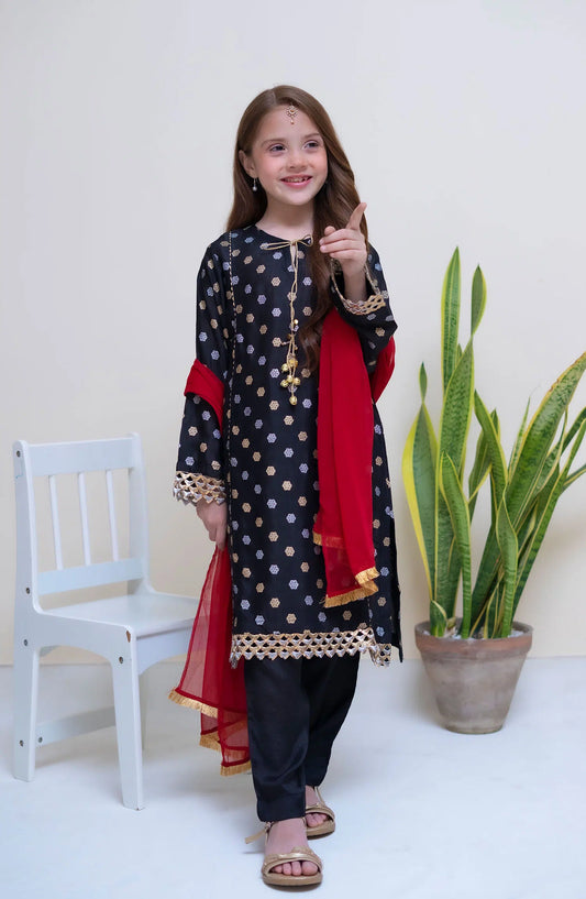 Shanzey Festive Silk Collection Vol 02 - SHK 2303 Black