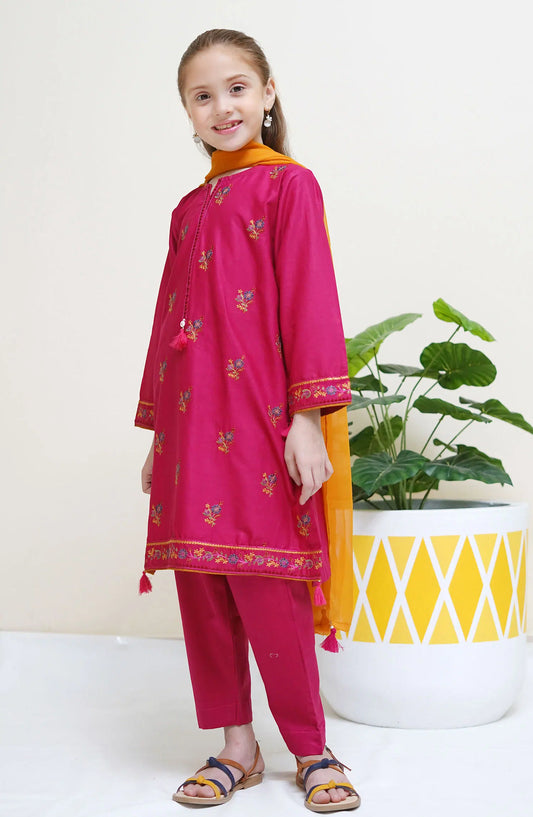 Shanzey Bari Eid Cotton Edit 2024 Vol-2 - SHK 2512 Maroon