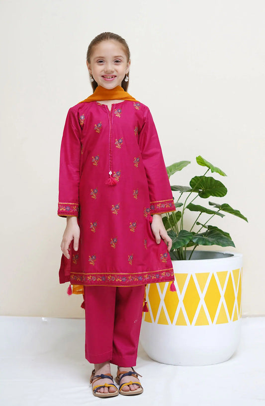 Shanzey Bari Eid Cotton Edit 2024 Vol-2 - SHK 2512 Maroon