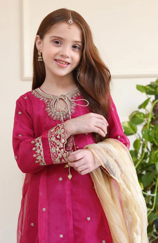 Shanzey Eid Boutique Formal Collection 2024 - SHK 2601 Majenta