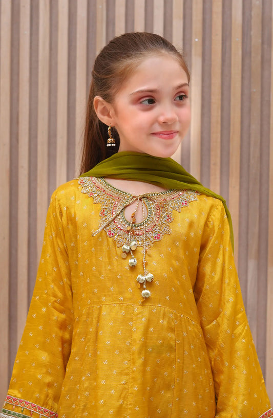 Shanzey Festive Silk Collection 2024 - SHK 2101 MUSTARD