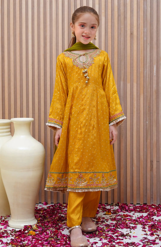 Shanzey Festive Silk Collection 2024 - SHK 2101 MUSTARD