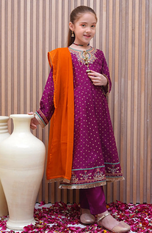 Shanzey Festive Silk Collection 2024 - SHK 2102 MAGENTA