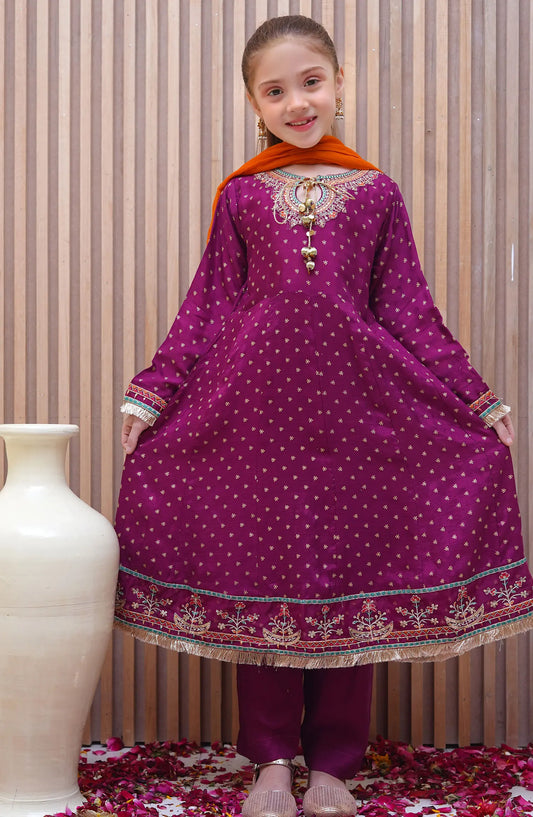 Shanzey Festive Silk Collection 2024 - SHK 2102 MAGENTA