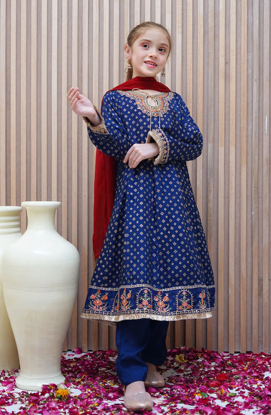 Shanzey Festive Silk Collection 2024 - SHK 2103 BLUE