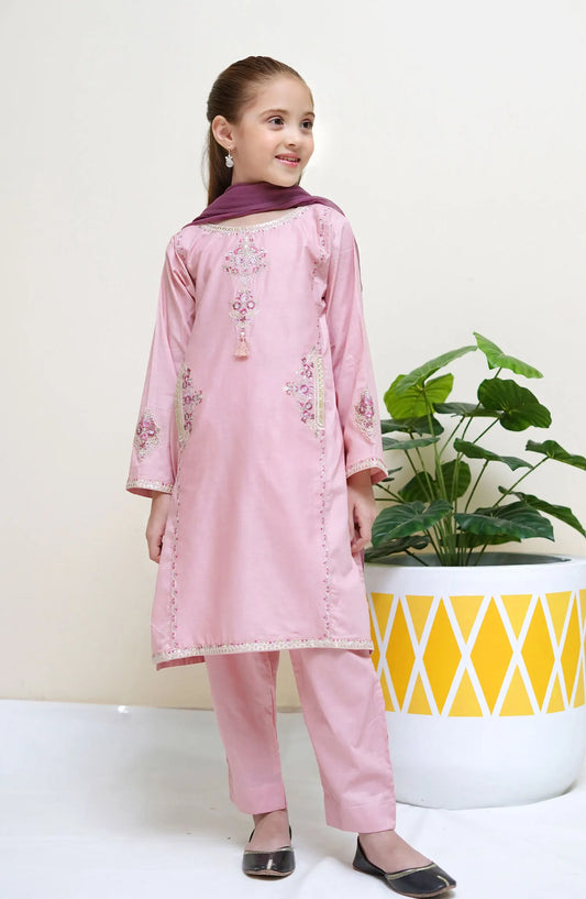 Shanzey Festive Cotton Collection - SHK 2501 Pink