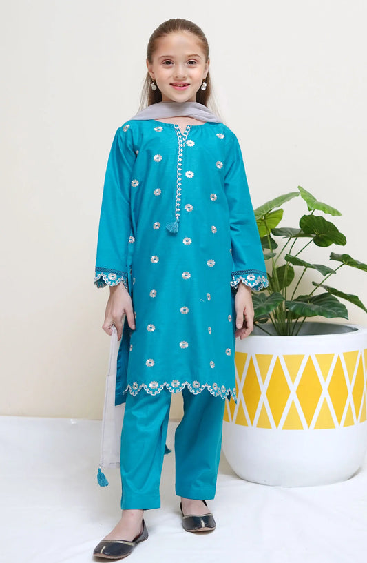 Shanzey Festive Cotton Collection - SHK 2504 Blue
