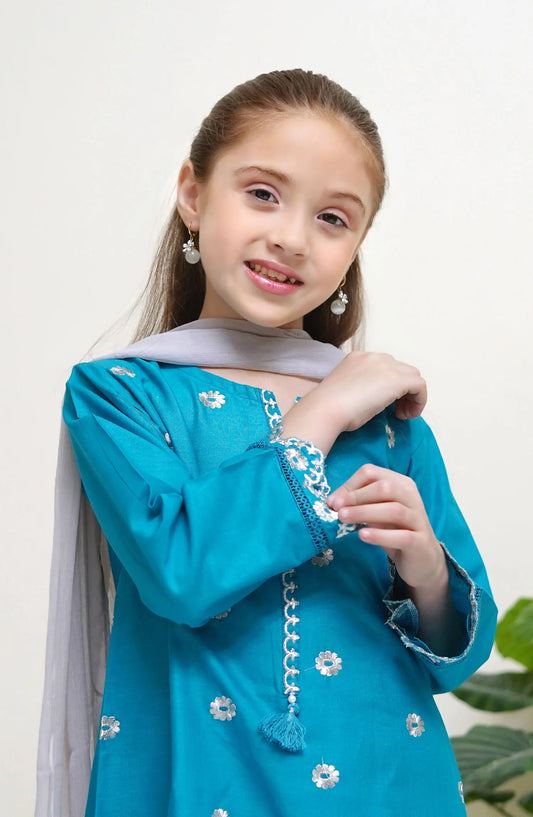 Shanzey Festive Cotton Collection - SHK 2504 Blue