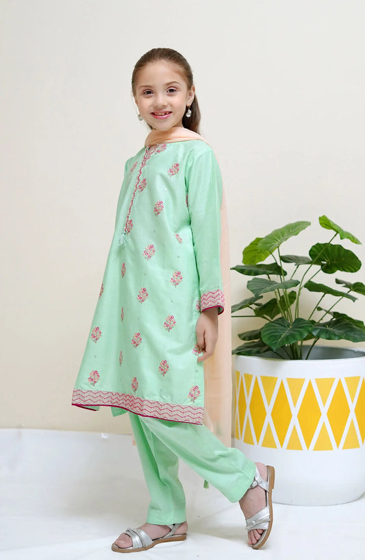 Shanzey Festive Cotton Collection - SHK 2506 Mint