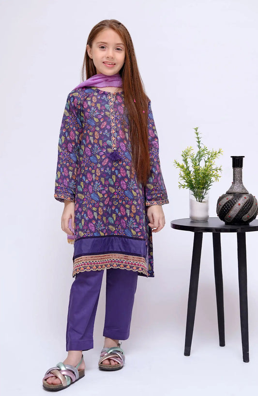 Shanzey Mid Summer Embroidered Lawn Collection 2024 - SHK 2802