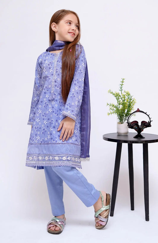 Shanzey Mid Summer Embroidered Lawn Collection 2024 - SHK 2803