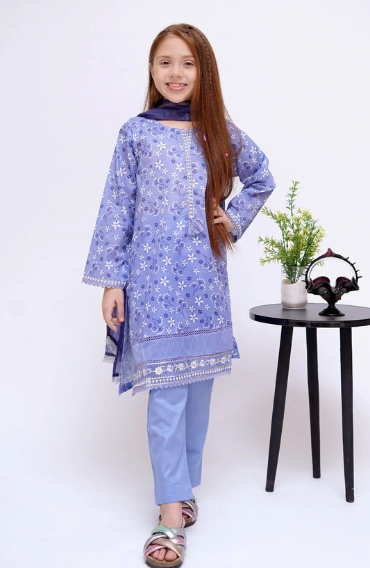 Shanzey Mid Summer Embroidered Lawn Collection 2024 - SHK 2803