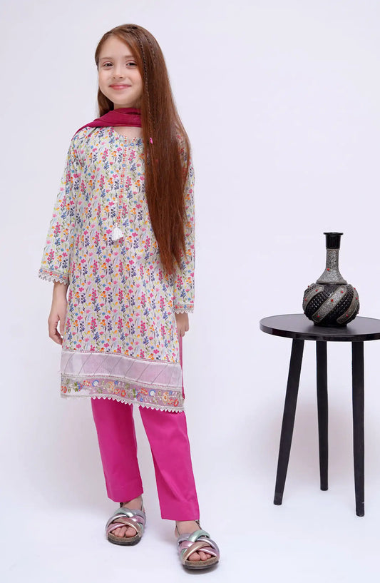 Shanzey Mid Summer Embroidered Lawn Collection 2024 - SHK 2804