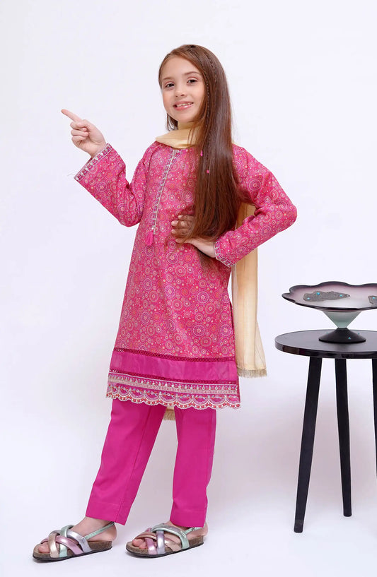 Shanzey Mid Summer Embroidered Lawn Collection 2024 - SHK 2806