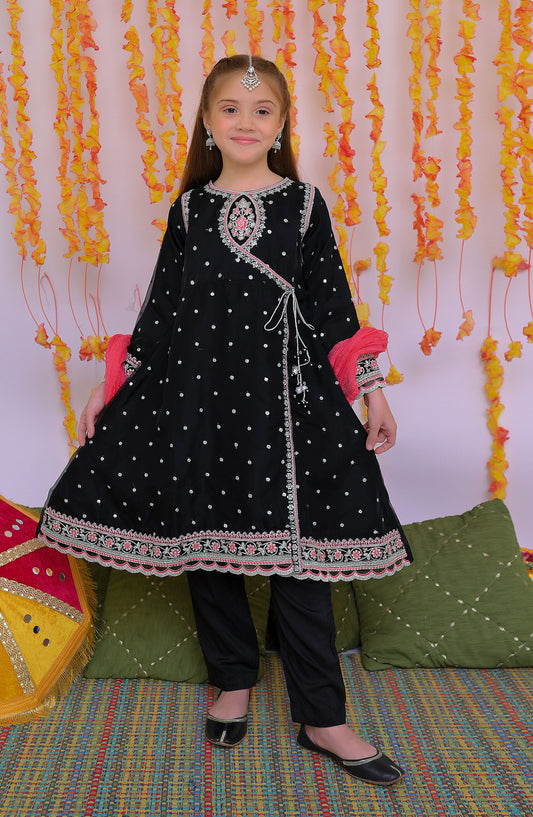 Shanzey Mehendi Magic Formal Pret Collection - SHK 3301 Black