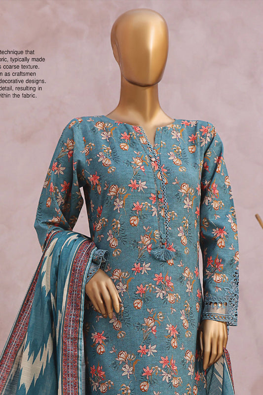 SADABAHAR Khaddar 3pc Cutwork Collection 2023 Vol 02 - SKC 01