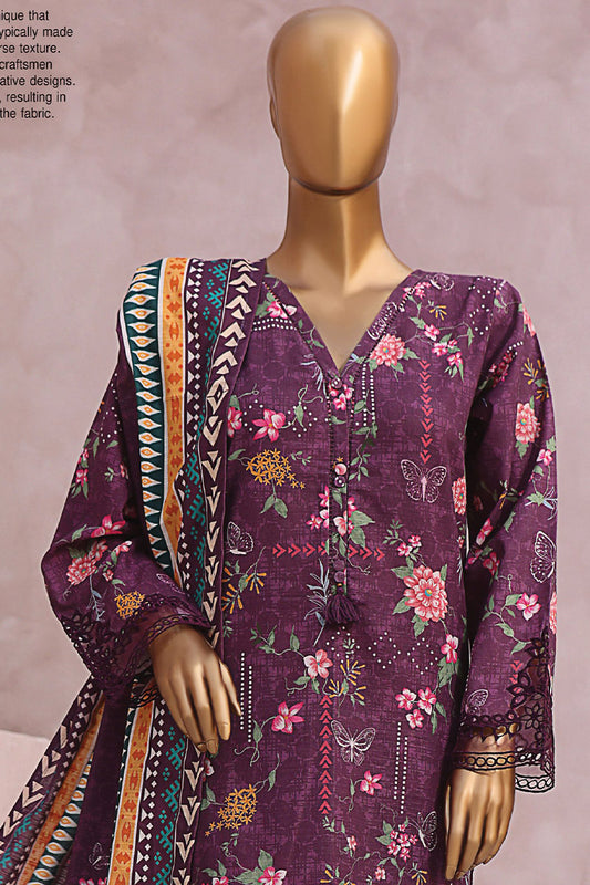 SADABAHAR Khaddar 3pc Cutwork Collection 2023 Vol 02 - SKC 05