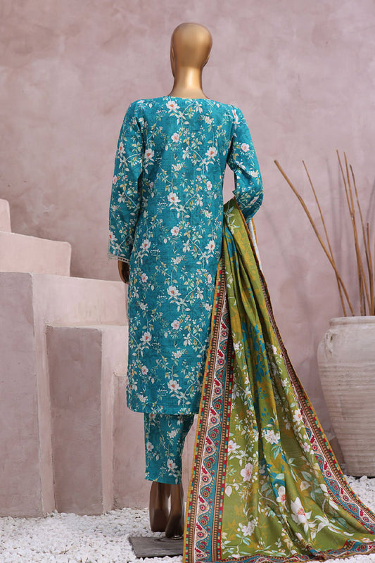 SADABAHAR Khaddar 3pc Cutwork Collection 2023 Vol 02 - SKC 06