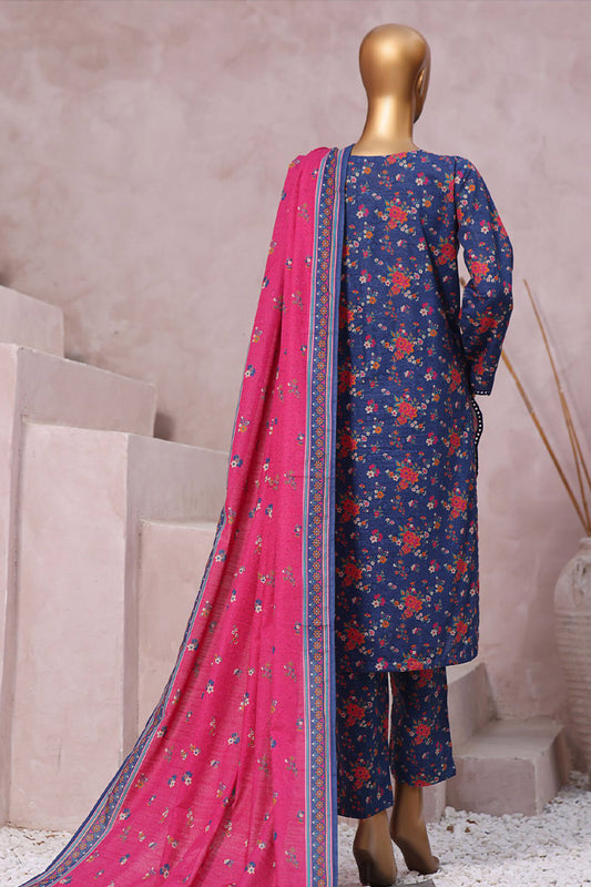 SADABAHAR Khaddar 3pc Cutwork Collection 2023 Vol 02 - SKC 09