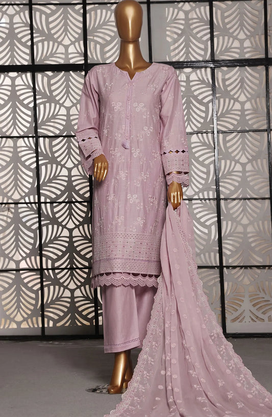 Sadabahar Lawnkari Cross Slub Collection 2024 - SLCS-01