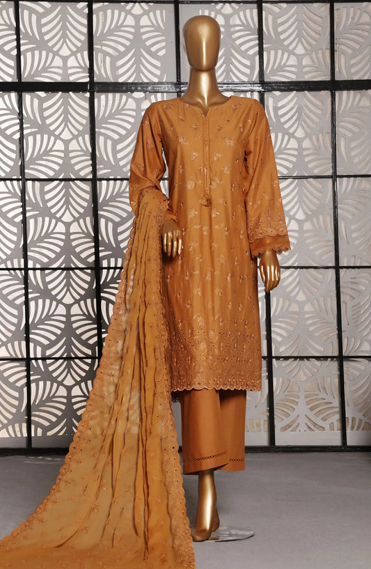 Sadabahar Lawnkari Cross Slub Collection 2024 - SLCS-04