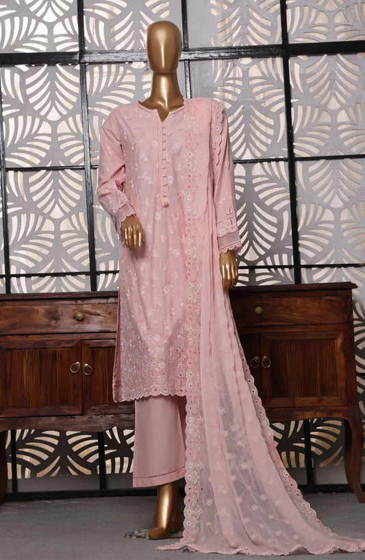Sadabahar Lawnkari Cross Slub Collection 2024 - SLCS-06