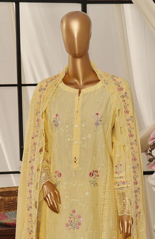SADABAHAR Luxury Embroidered Festive Collection With Chiffon Embroidered Dupatta Vol 3 - SLEFC V3 - 01