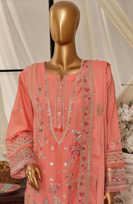 SADABAHAR Luxury Embroidered Festive Collection With Chiffon Embroidered Dupatta Vol 3 - SLEFC V3 - 02