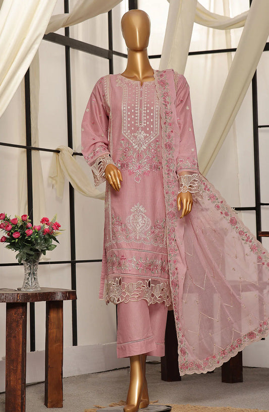 SADABAHAR Luxury Embroidered Festive Collection With Chiffon Embroidered Dupatta Vol 3 - SLEFC V3 - 05