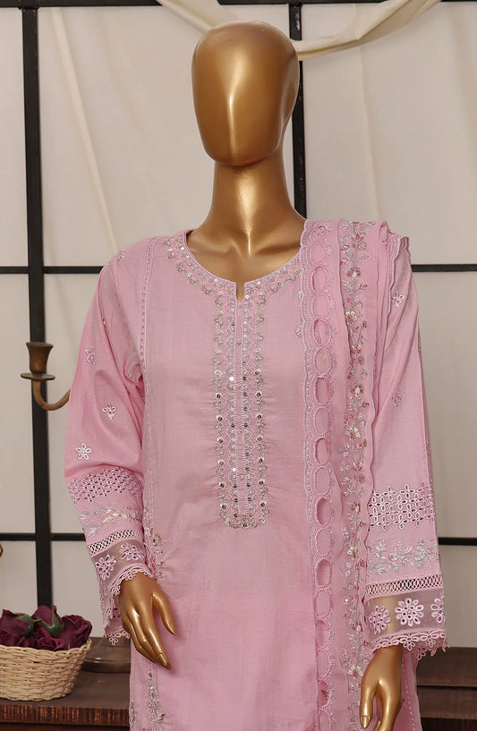 SADABAHAR Luxury Embroidered Festive Collection With Chiffon Embroidered Dupatta Vol 3 - SLEFC V3 - 06