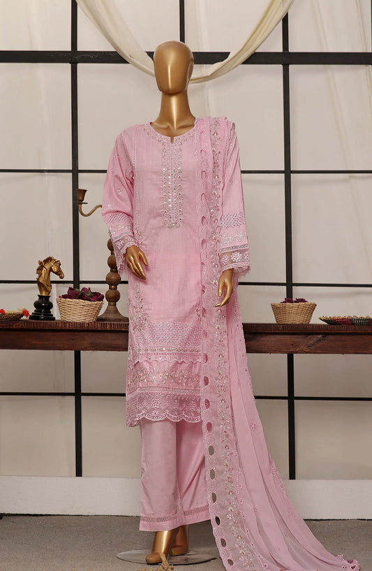 SADABAHAR Luxury Embroidered Festive Collection With Chiffon Embroidered Dupatta Vol 3 - SLEFC V3 - 06