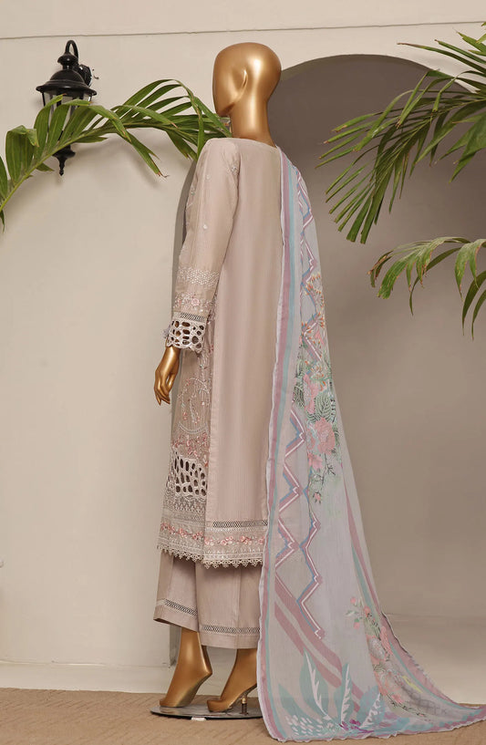 SADABAHAR Luxury Embroidered Festive Collection With Chiffon Embroidered Dupatta Vol 4 - SLEFC V4 - 02