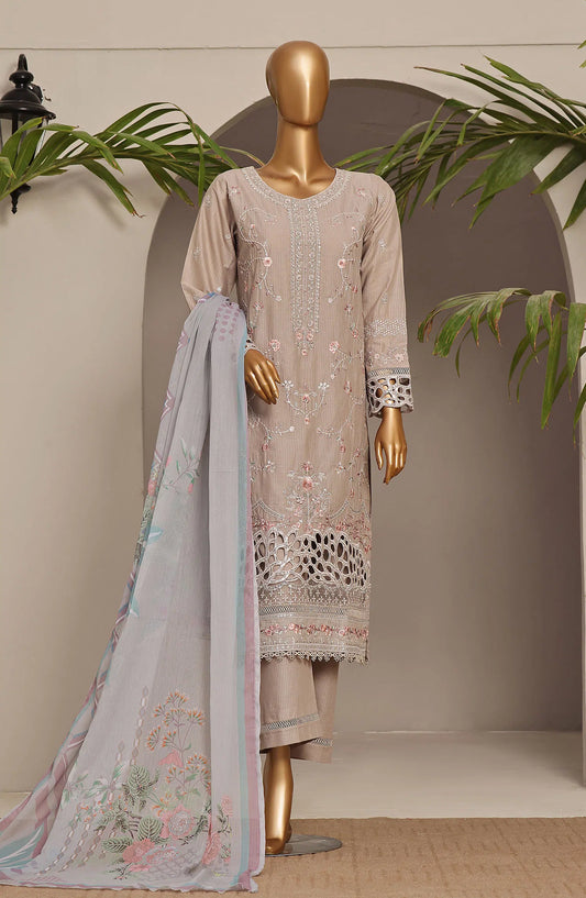 SADABAHAR Luxury Embroidered Festive Collection With Chiffon Embroidered Dupatta Vol 4 - SLEFC V4 - 02