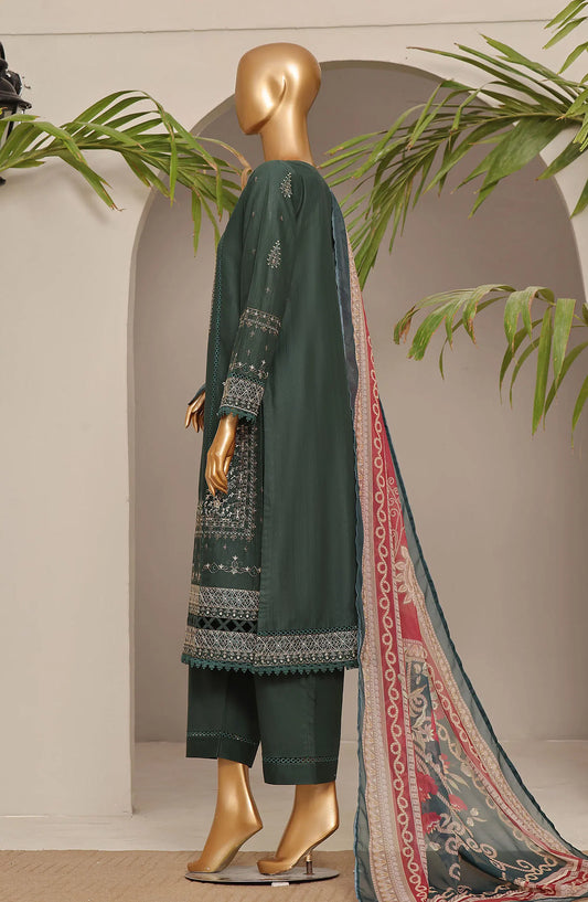 SADABAHAR Luxury Embroidered Festive Collection With Chiffon Embroidered Dupatta Vol 4 - SLEFC V4 - 04