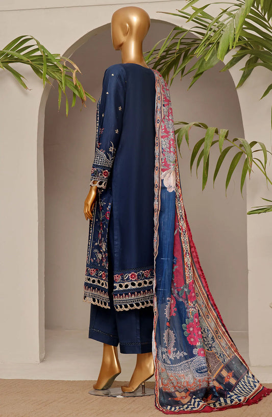 SADABAHAR Luxury Embroidered Festive Collection With Chiffon Embroidered Dupatta Vol 4 - SLEFC V4 - 05