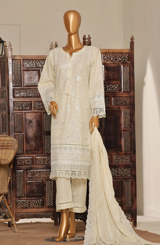 SADABAHAR Lawn kari with Lawn Embroidered Dupatta - SLKL 02