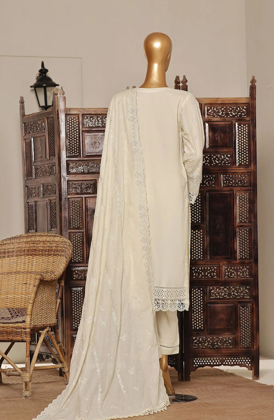 SADABAHAR Lawn kari with Lawn Embroidered Dupatta - SLKL 02