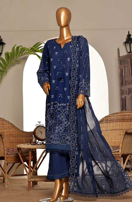 SADABAHAR Lawn kari with Lawn Embroidered Dupatta - SLKL 04