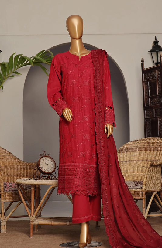 SADABAHAR Lawn kari with Lawn Embroidered Dupatta - SLKL 07